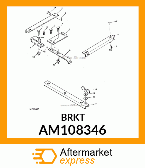 Drawbar AM108346