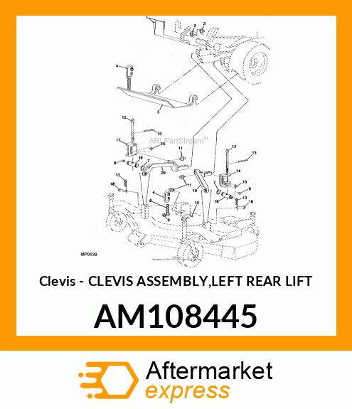 Clevis AM108445