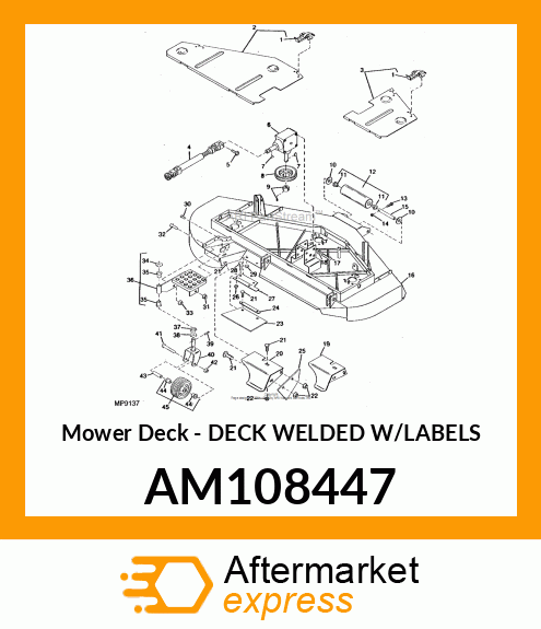 Mower Deck AM108447