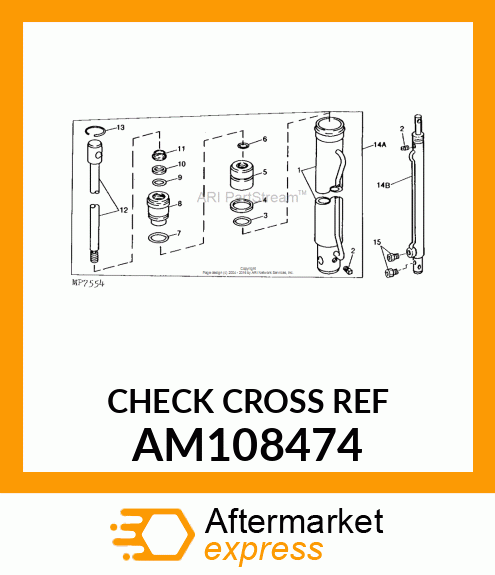 Hydraulic Cylinder AM108474