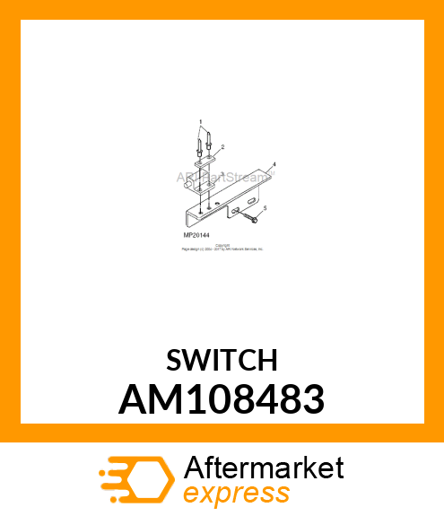 SWITCH (BRAKE LIGHT) AM108483