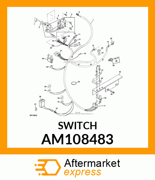 SWITCH (BRAKE LIGHT) AM108483