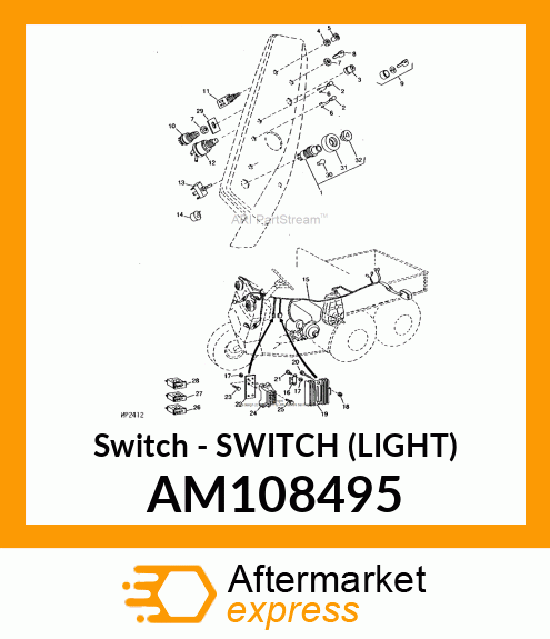 Switch - SWITCH (LIGHT) AM108495