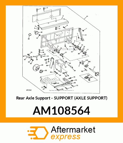 Rear Axle Support AM108564