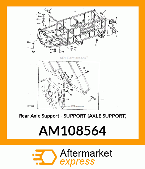 Rear Axle Support AM108564