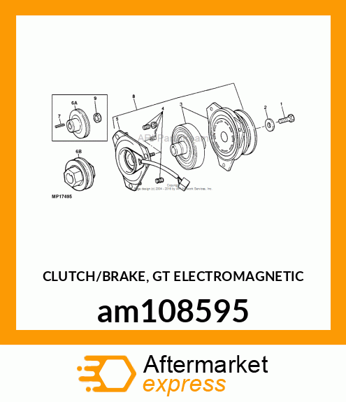 CLUTCH/BRAKE, GT ELECTROMAGNETIC am108595