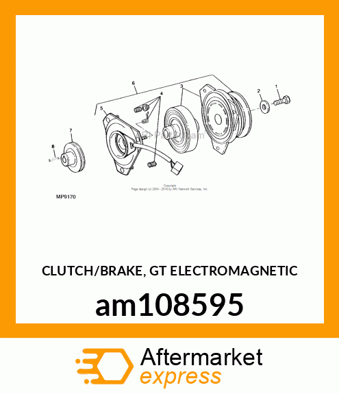 CLUTCH/BRAKE, GT ELECTROMAGNETIC am108595