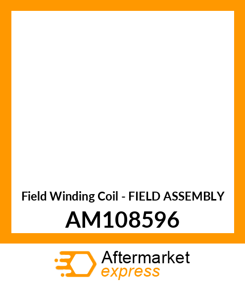 Field Winding Coil - FIELD ASSEMBLY AM108596