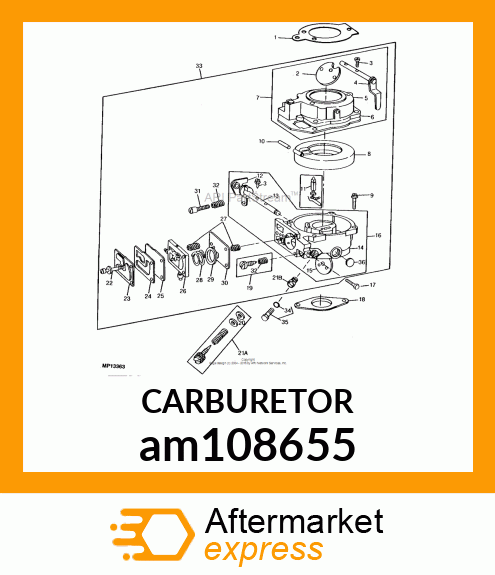 CARBURETOR am108655