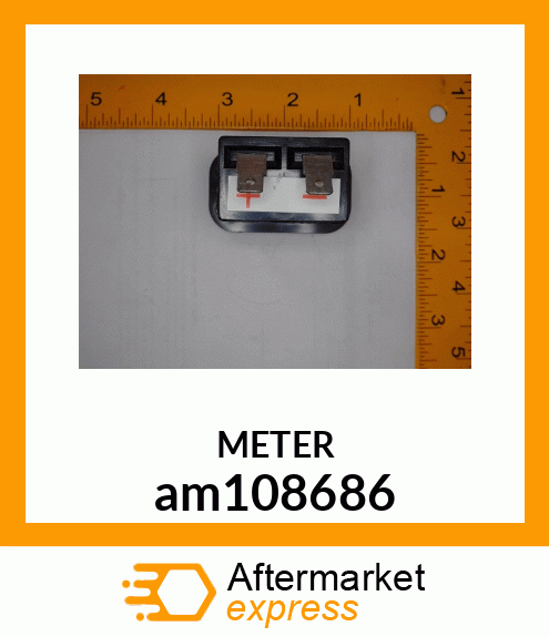 METER, HOUR BACK MTG SPADES am108686