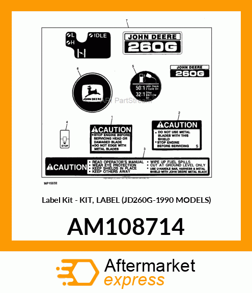 Label Kit AM108714