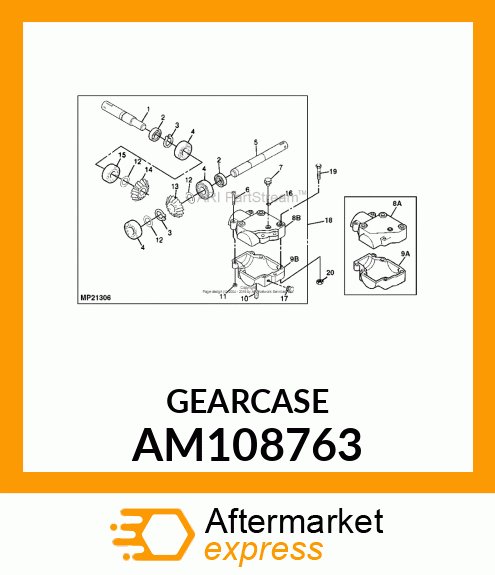 Gear Case AM108763