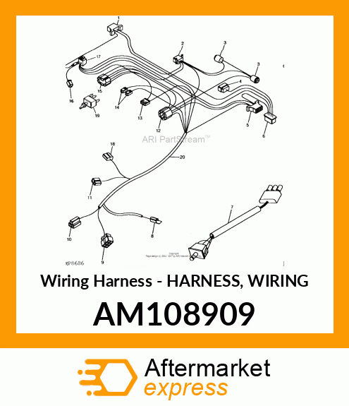 Wiring Harness AM108909