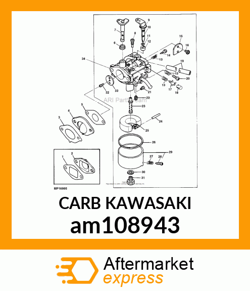 CARBURETOR am108943