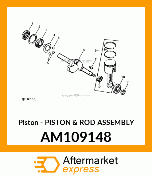 Piston AM109148