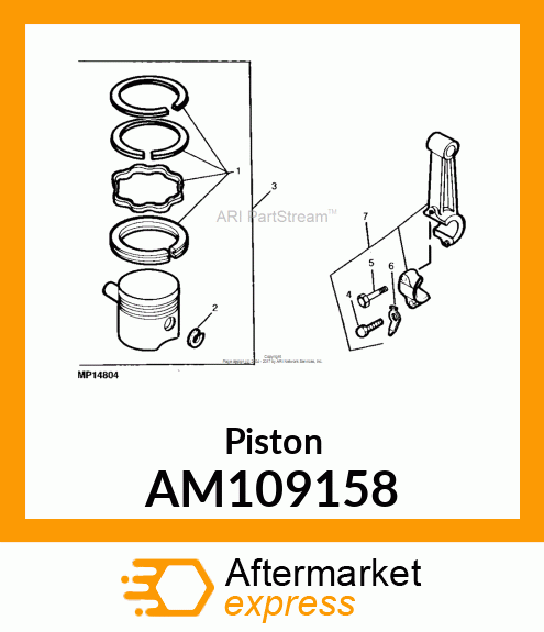 Piston AM109158