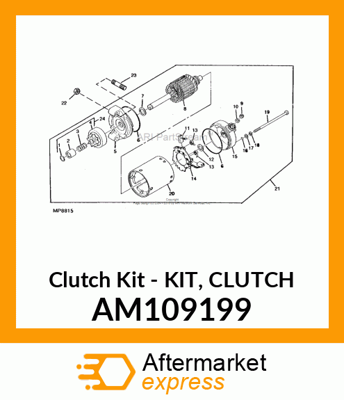 Clutch Kit AM109199