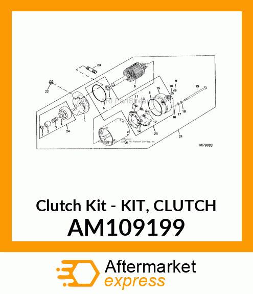 Clutch Kit AM109199