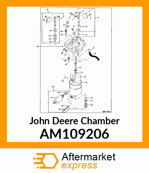 CHAMBER ASSEMBLY AM109206