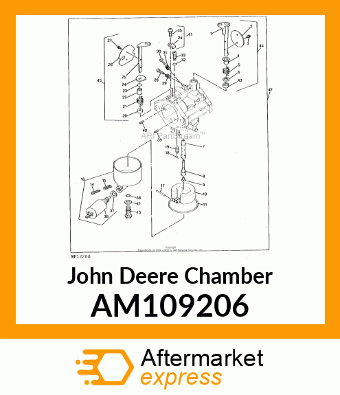 CHAMBER ASSEMBLY AM109206