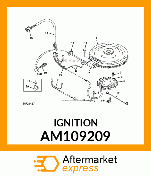 COIL, IGNITION AM109209