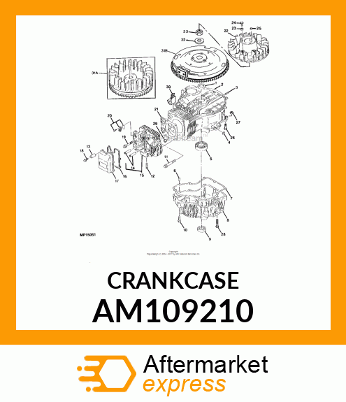 Crankcase AM109210