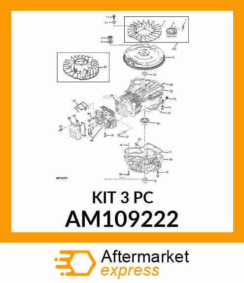 Valve Train Kit AM109222