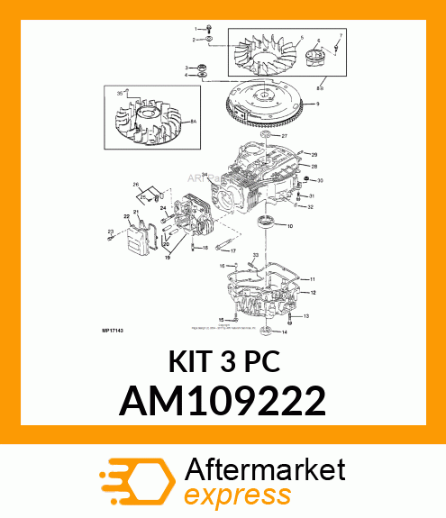 Valve Train Kit AM109222