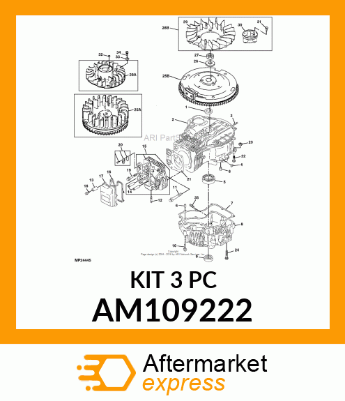 Valve Train Kit AM109222