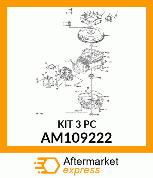 Valve Train Kit AM109222