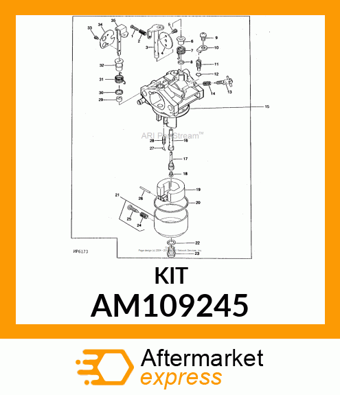 Carburetor Kit AM109245