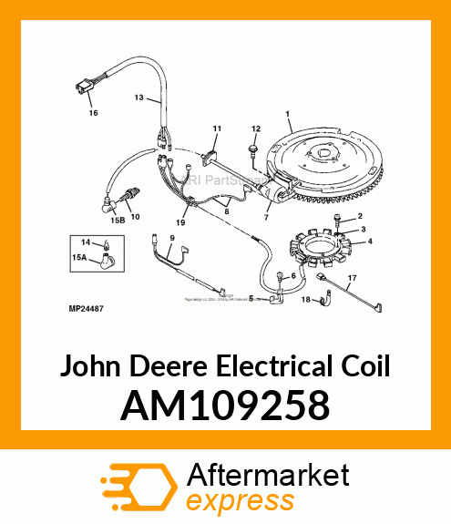 COIL, IGNITION AM109258