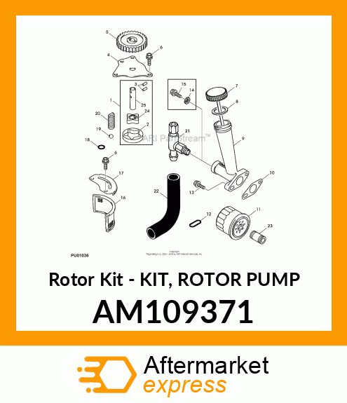 Rotor Kit AM109371