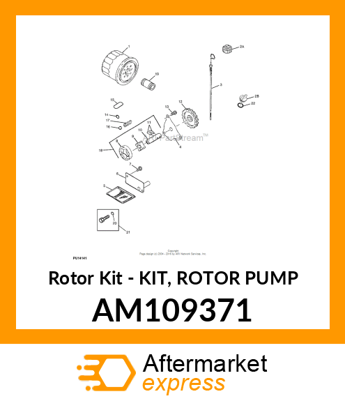 Rotor Kit AM109371