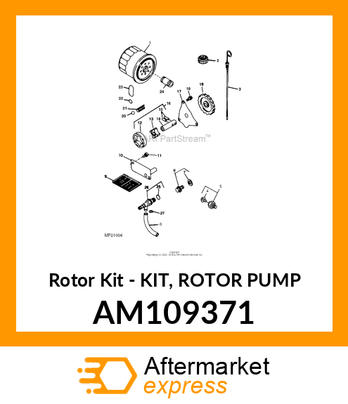 Rotor Kit AM109371