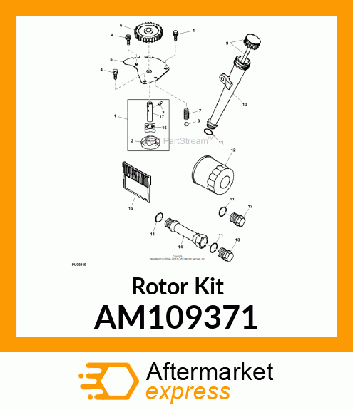 Rotor Kit AM109371