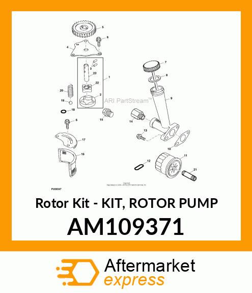 Rotor Kit AM109371