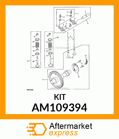Kit - KIT, SCREW & NUT AM109394