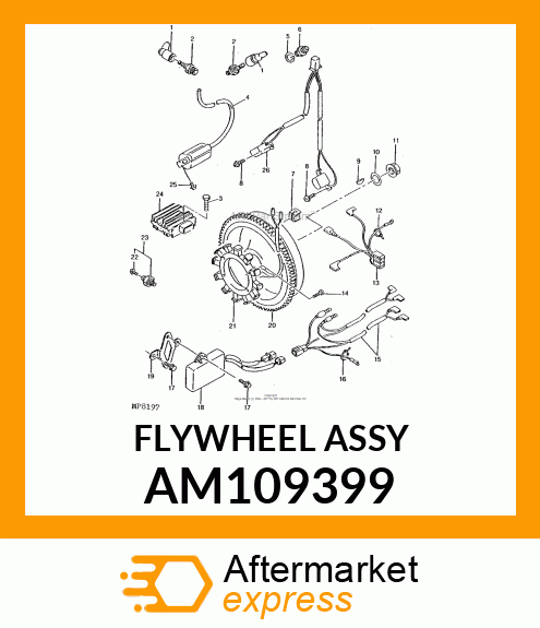 FLYWHEEL AM109399