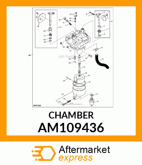 CHAMBER, FLOAT AM109436