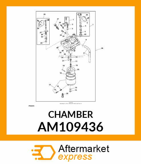 CHAMBER, FLOAT AM109436