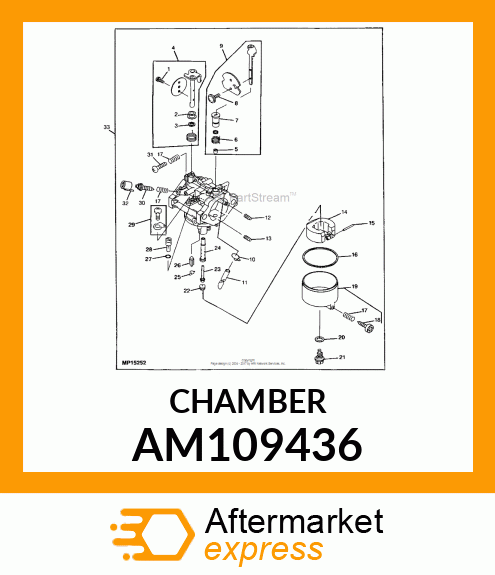 CHAMBER, FLOAT AM109436