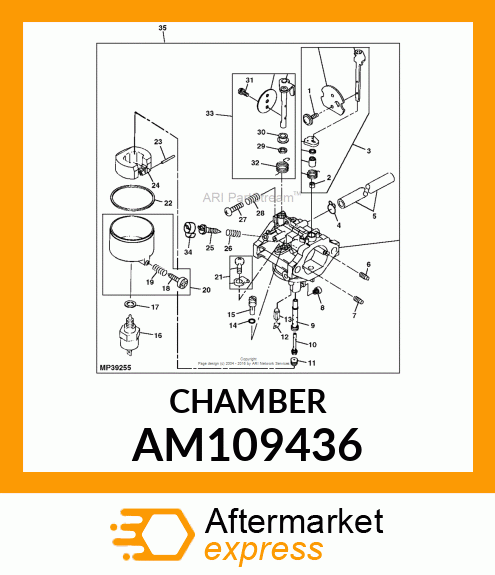 CHAMBER, FLOAT AM109436