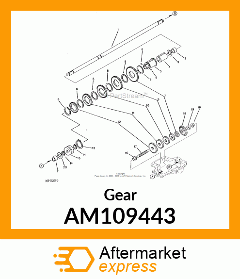 Gear AM109443