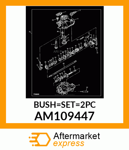 BUSHING, 12.7 SET AM109447