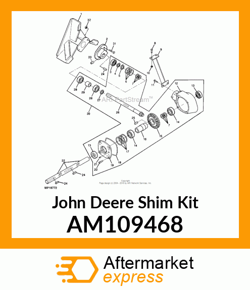 KIT, SHIM67.7X55.3X0.3 AM109468