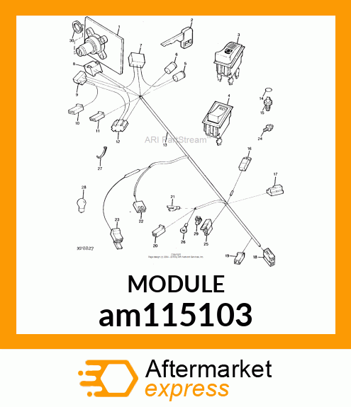 KIT,MODULE IGN A/C am115103