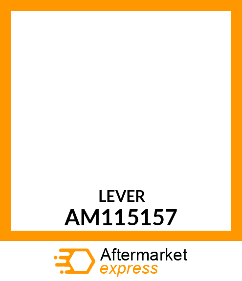 Lever - LEVER, ASSEMBLY SPEED CONTROL AM115157