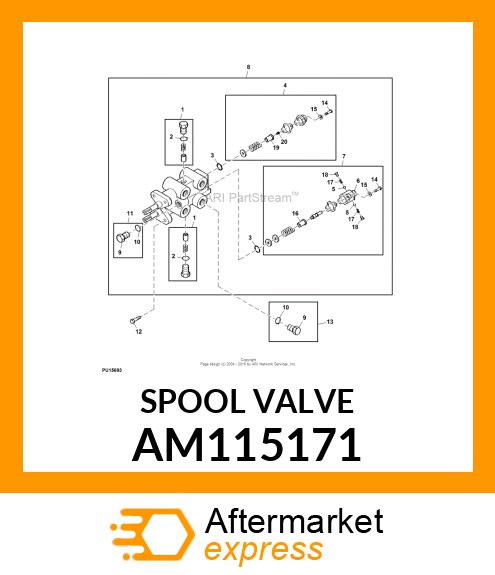Spool Valve AM115171