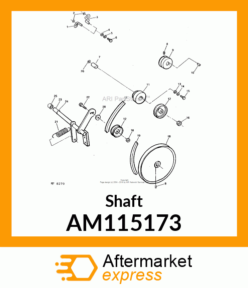 Shaft AM115173